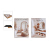 Boîte de rangement art cosy living 20x27x5,5cm
