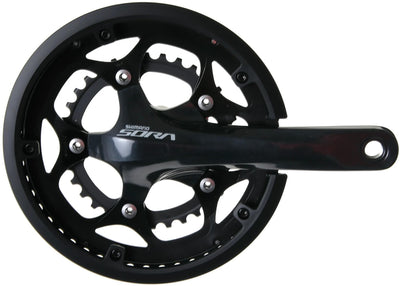 Pédalier Shimano sora fc-r3000 pédalier shi.sora fcr3000 34 50t.170mm ht2 9sp bl.