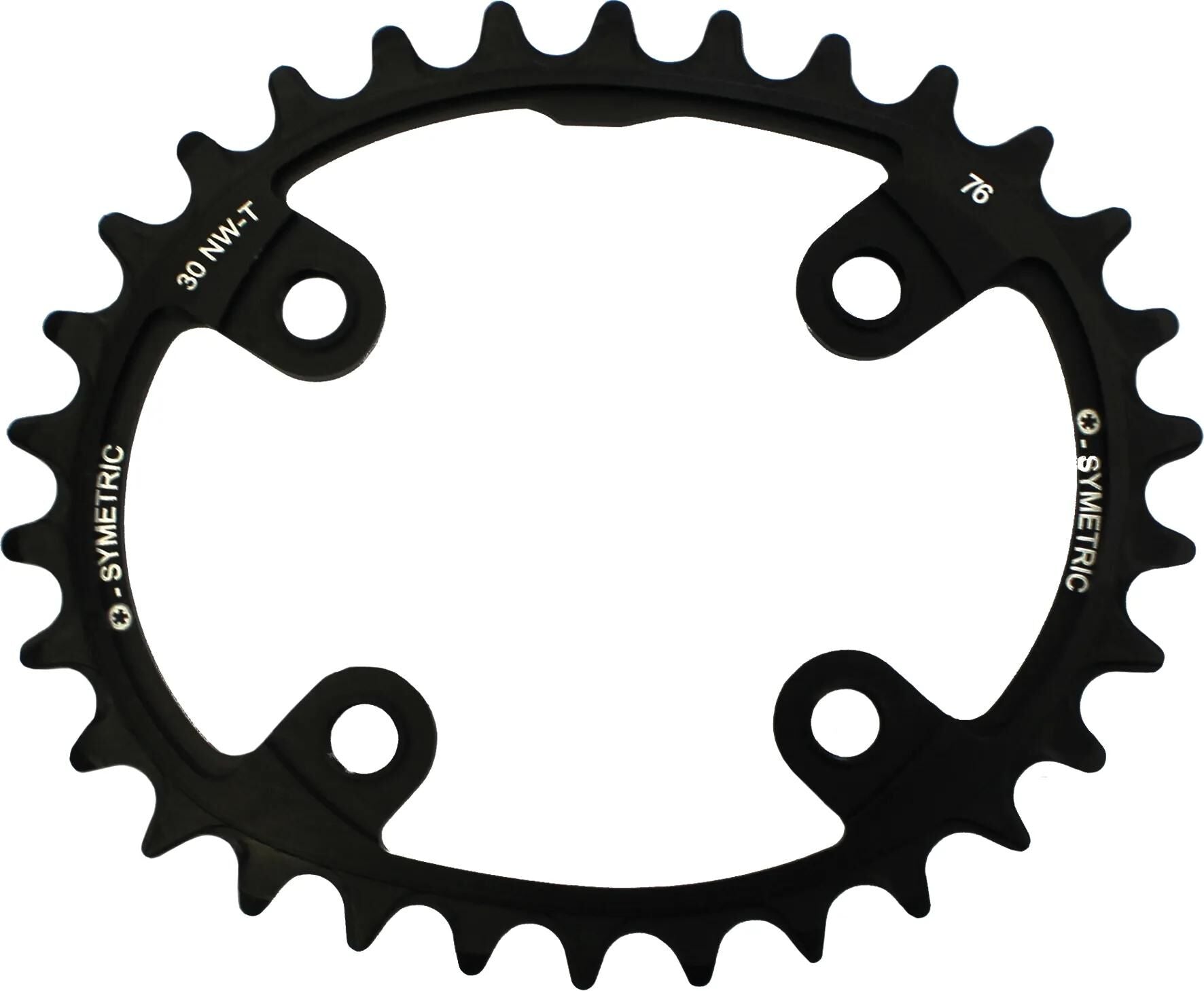 O.Symétrique Chain Ring 32T Alu Black