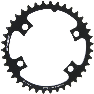 Stronglight Chain Ring Strongl. 39t intérieur alu noir