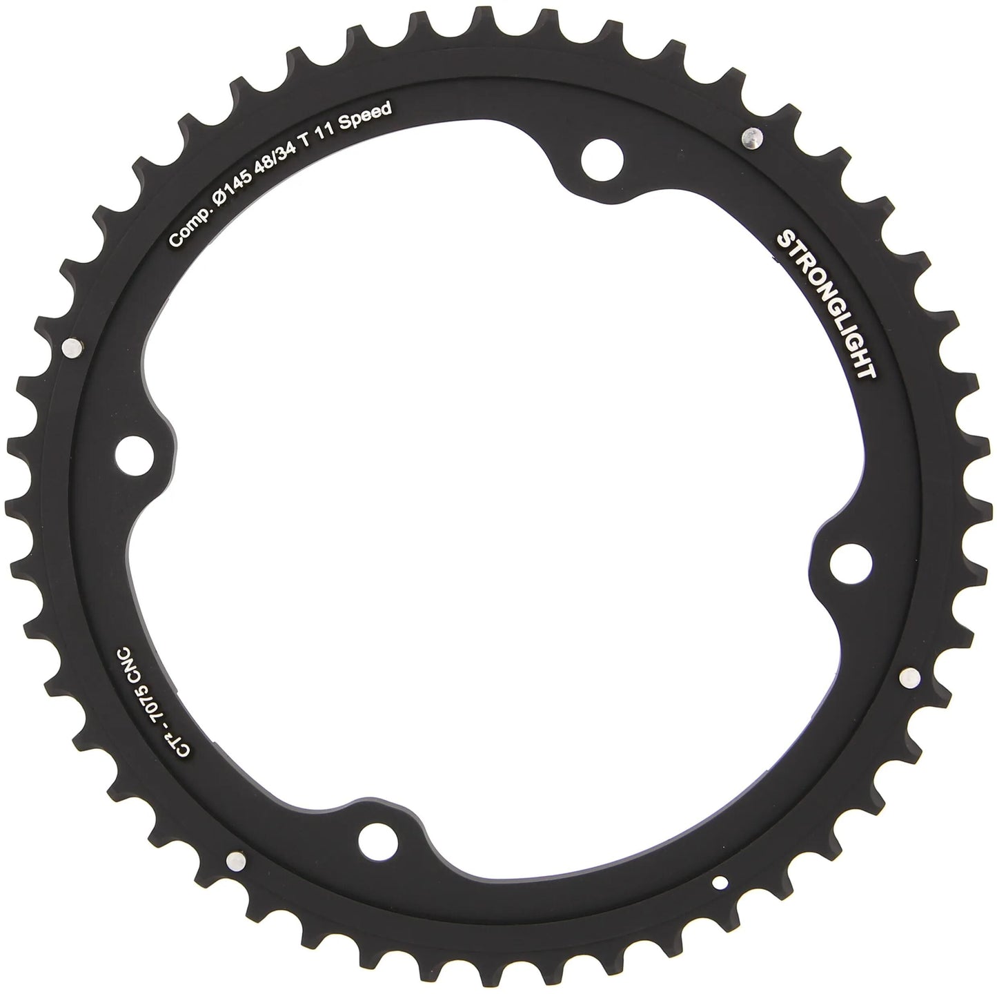 Stronglight Chain Ring Strongl. CT2 48T CER.-TELL.COAT.