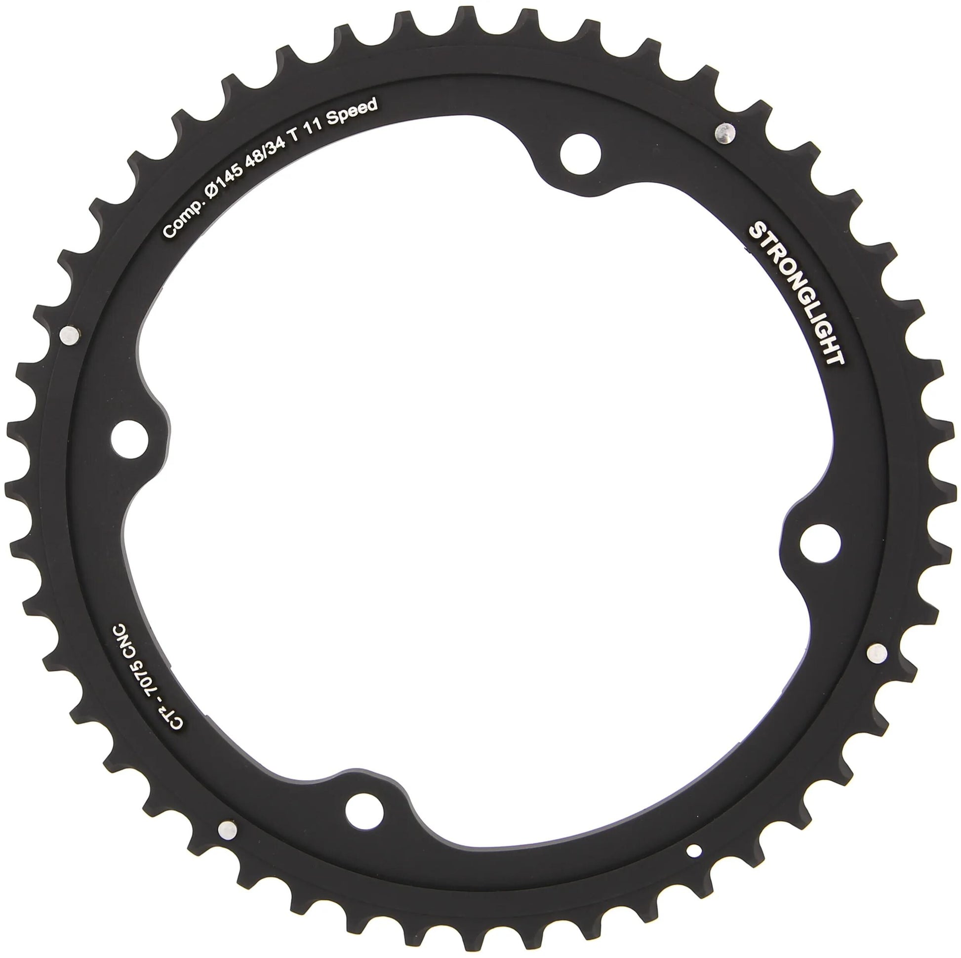 Stronglight Chain Ring Strongl. CT2 48T CER.-TELL.COAT.