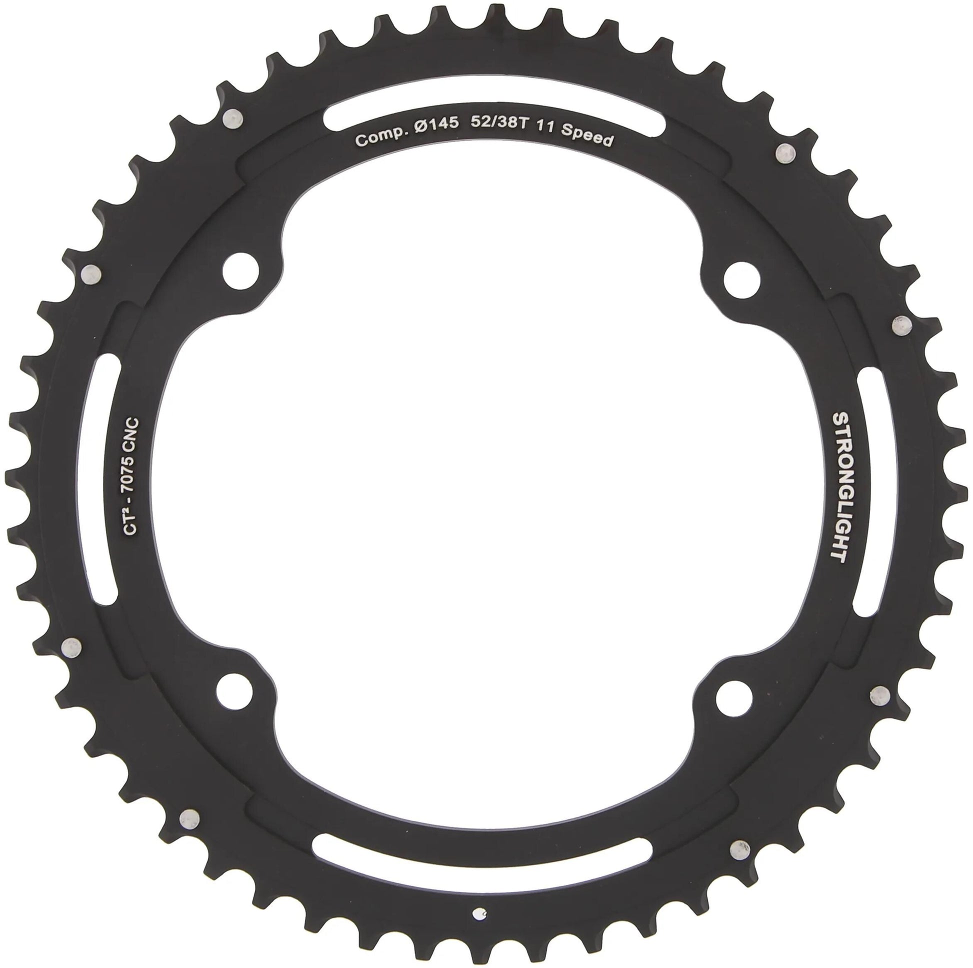 Stronglight Chain Ring Strongl. CT2 52T CER.-TELL.COAT.