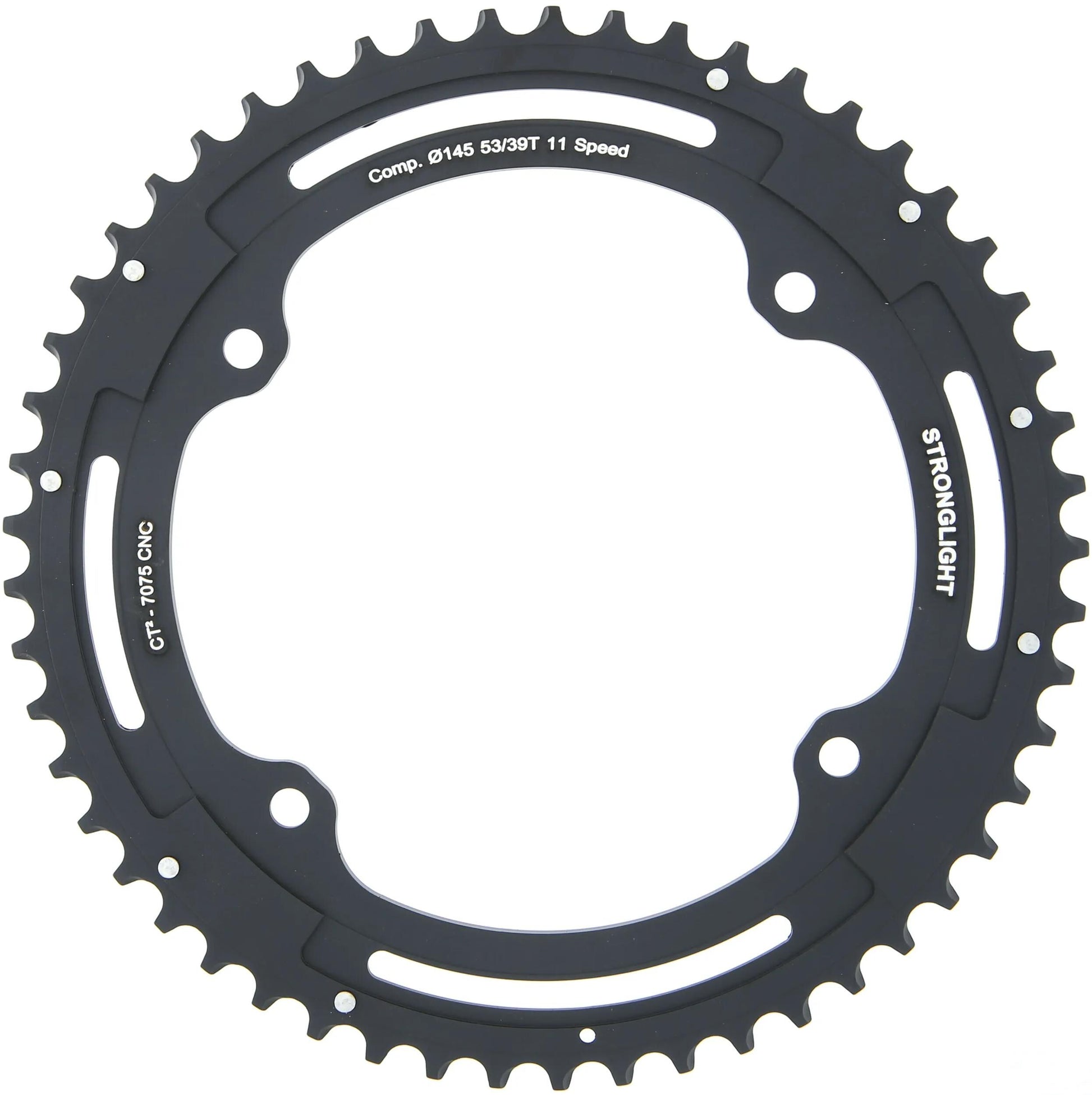 Stronglight Chain Ring Strongl. CT2 53T CER.-TELL.COAT.