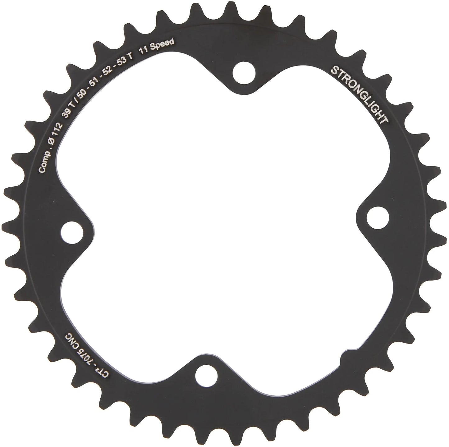 Stronglight Chain Ring Strongl. CT2 39T INTER CER.-TELL.COAT.
