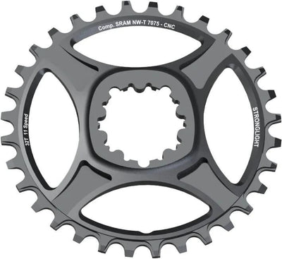 Stronglight Chain Ring Strongl.ht3 32T Inner Alu Black