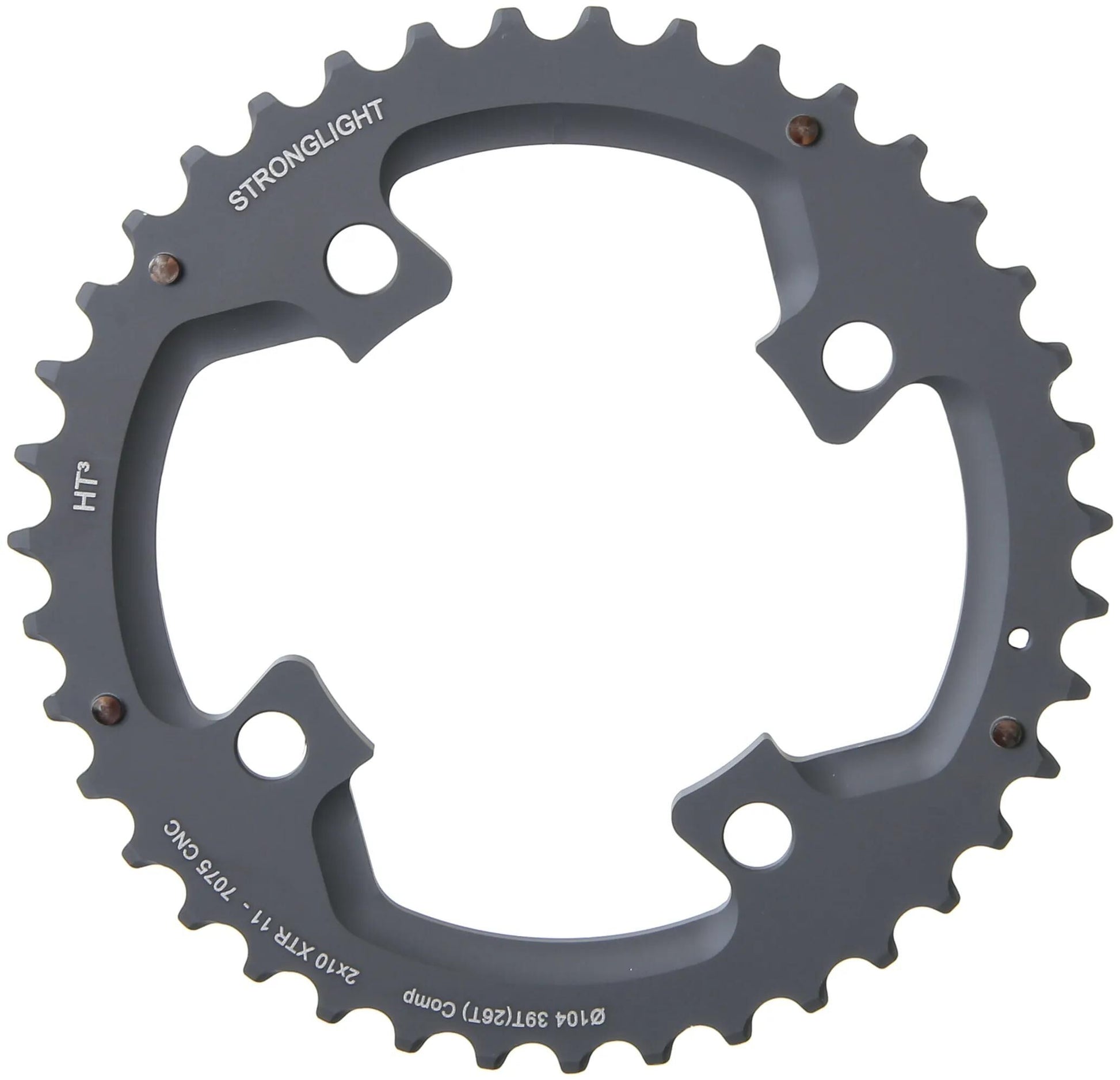 Stronglight Chain Ring Strongl. Ht3 39t exter alu noir