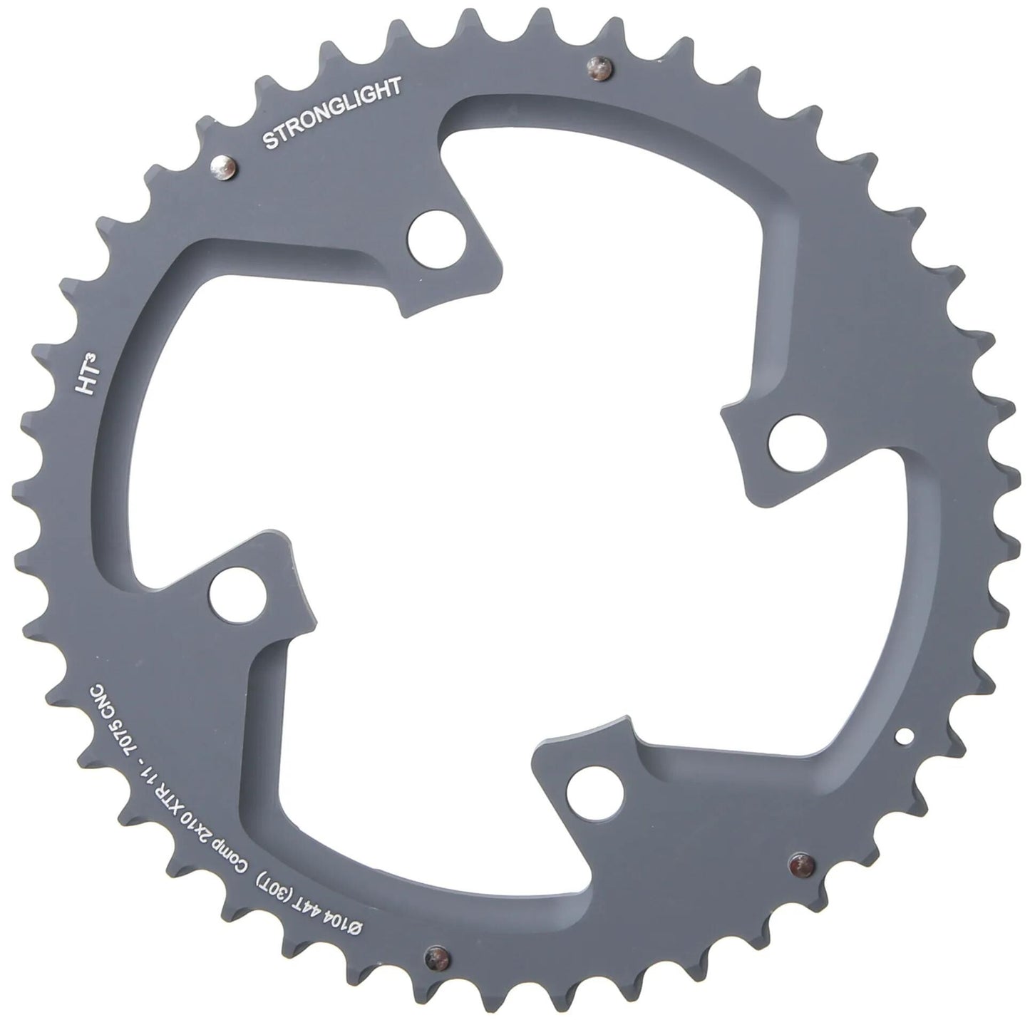 Stronglight Chain Ring Strongl. Ht3 44t alu extérieur noir
