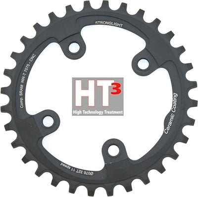Stronglight Chain Ring Strongl. Ht3 32t intérieur alu noir