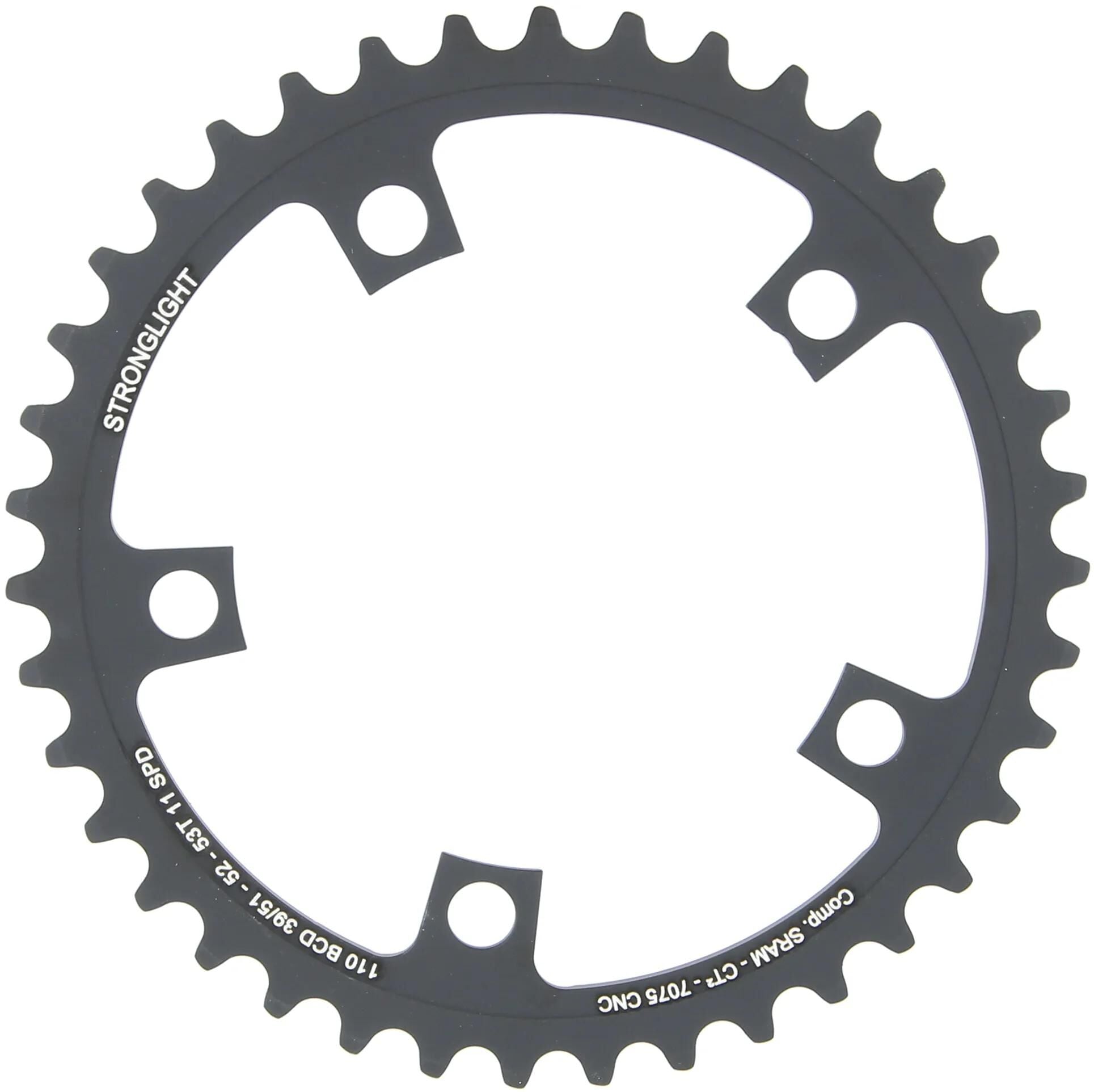 Stronglight Chain Ring Strongl. CT2 F.RRED 22 Force 22, 39T.