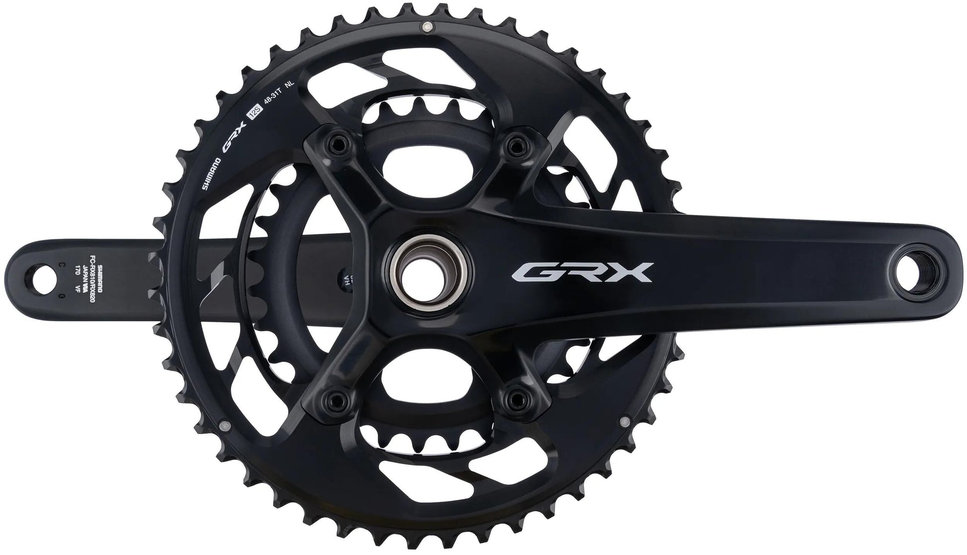 Manivelle Shimano grx fc-rx820 2x12 vitesses 48 31