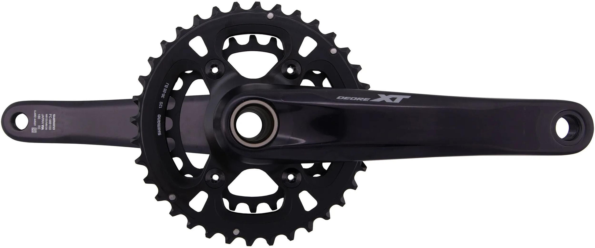 Shimano Cranket SHIM.XT FCM8100 26 36T.180MM HT2 12SP BL.