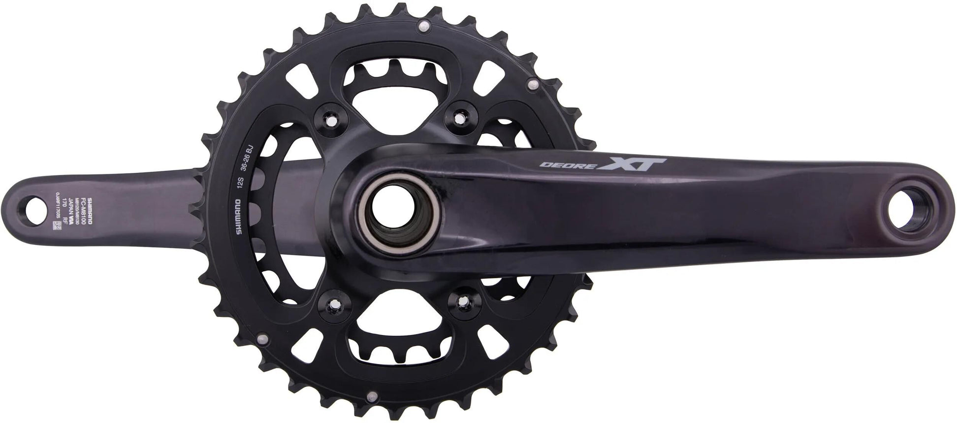 Shimano Cranket SHIM.XT FCM8120 26 36T.170MM HT2 12SP.BO.