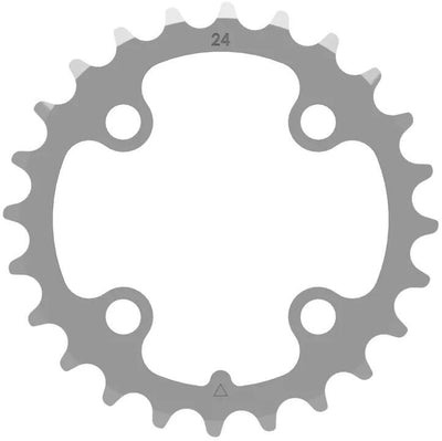 Ring de la chaîne CT CT C. Drive 24t 64 mm argent