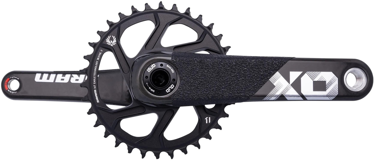 Sram Cranket X01 DH Dub 165 mm noir