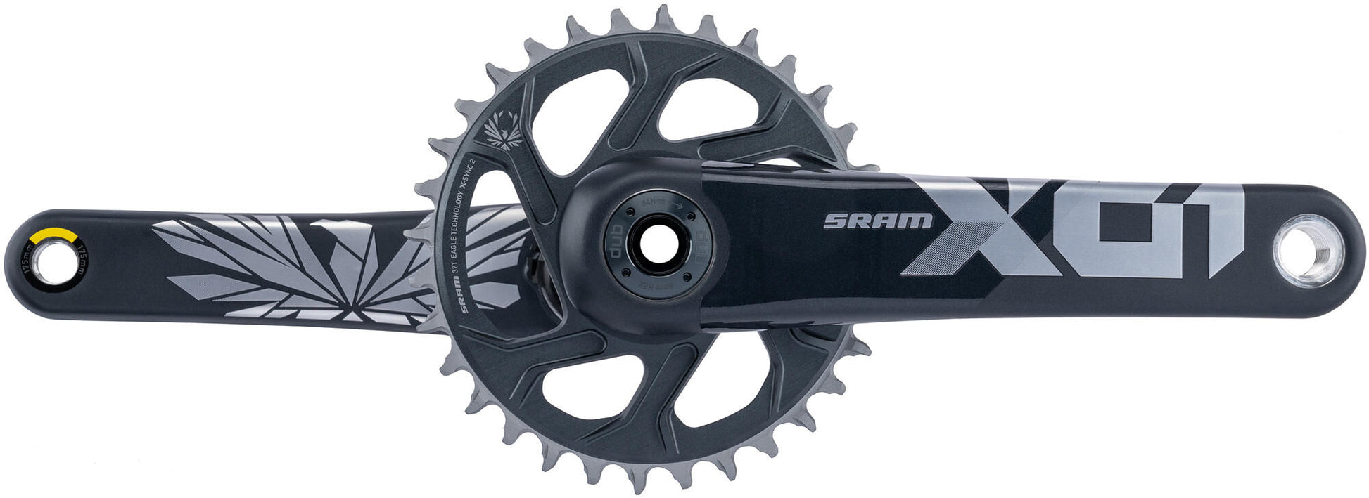 SRAM CRANKET X01 EAGLE 32T 175MM POLAR LUNAR