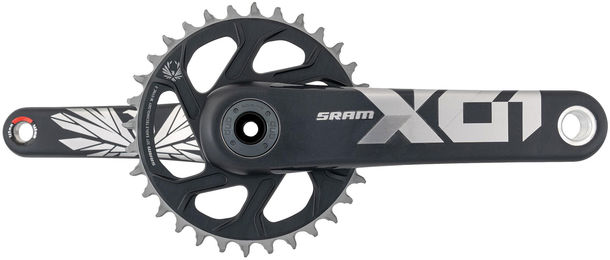 SRAM CRANKET X01 Eagle 32T Super Boost + 165 mm