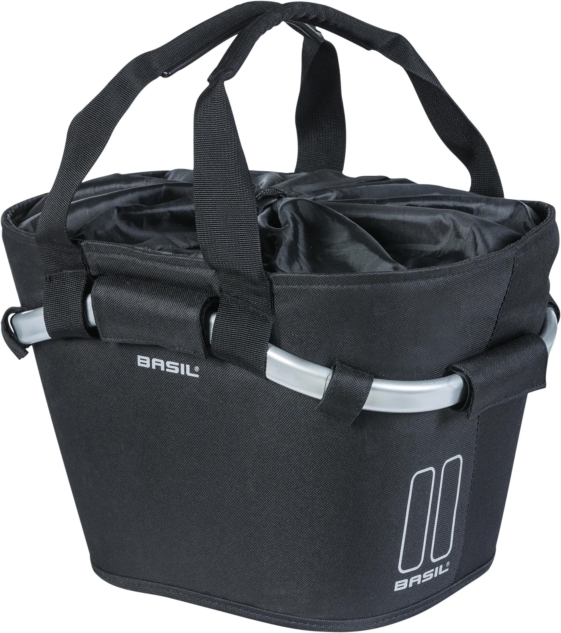 Basil Classic Carry All KF - panier à vélo - avant - noir