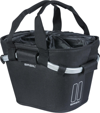 Basil Classic Carry All KF - panier à vélo - avant - noir