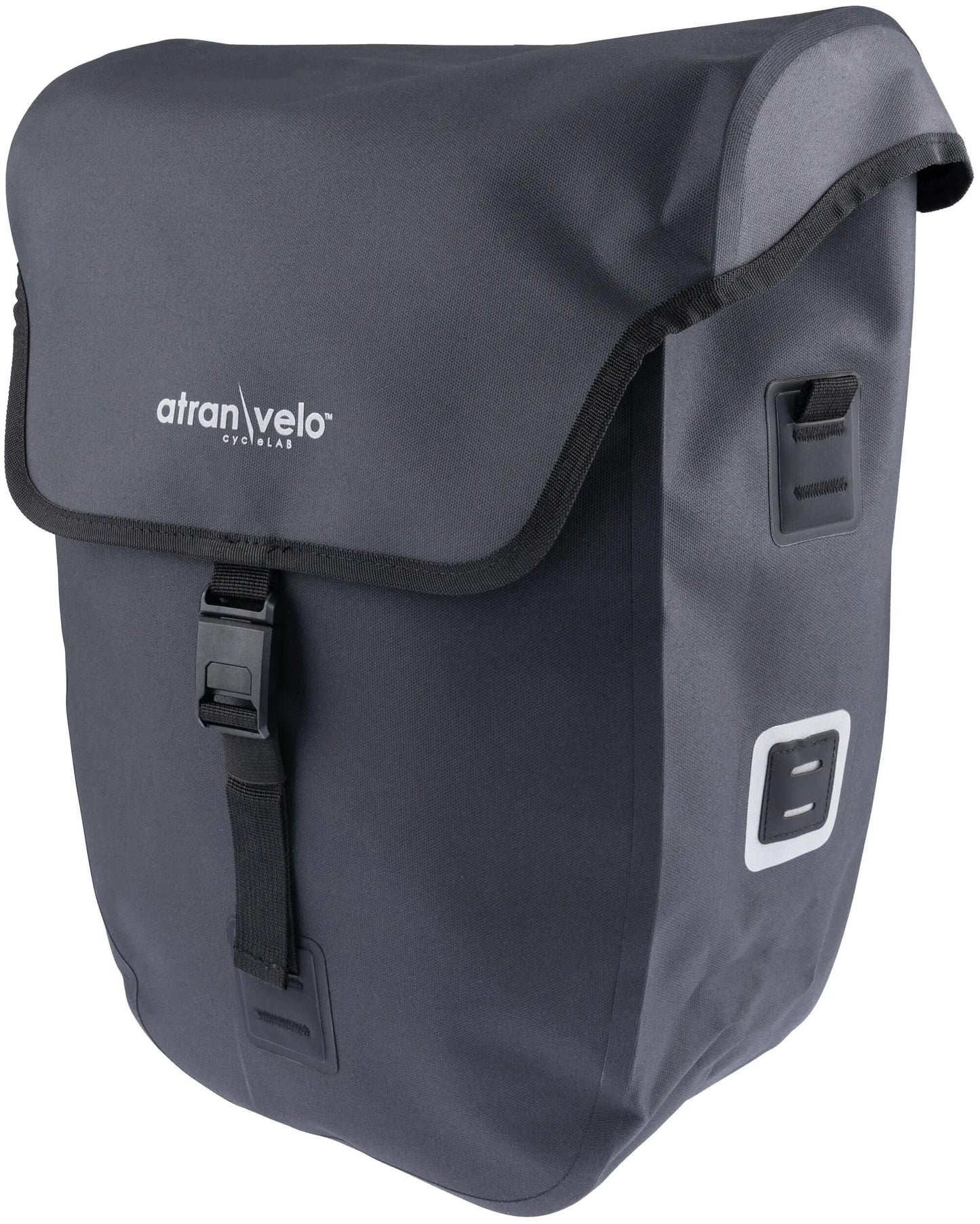 Atranvelo valise banlieue côté sac simple at.velo banlieue côté noir