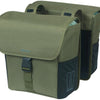 Basil Double Bicycle Bag Got 32 litres 14 x 27 x 31 cm vert foncé