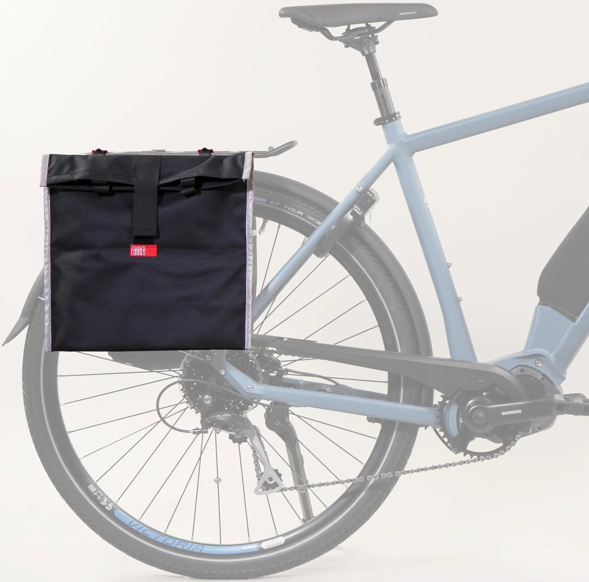 Fahrer Shoppertas Konsum