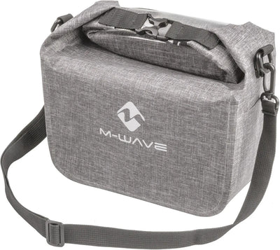 Sac à barre M-Wave Sac de banlieue gris avant