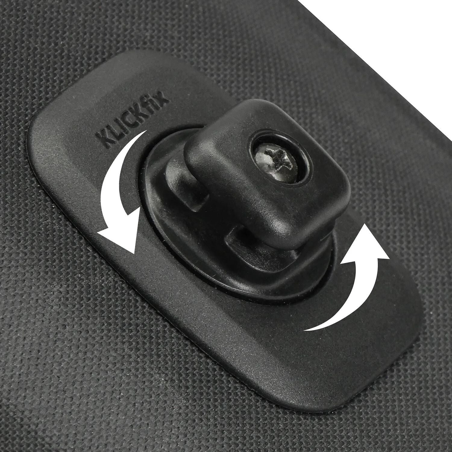Sac de téléphone klickfix lumière m noir