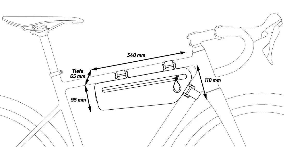 Zéfal Frame Bag Z Adventure C2 2.2L