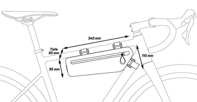 Zéfal Frame Bag Z Adventure C2 2.2L