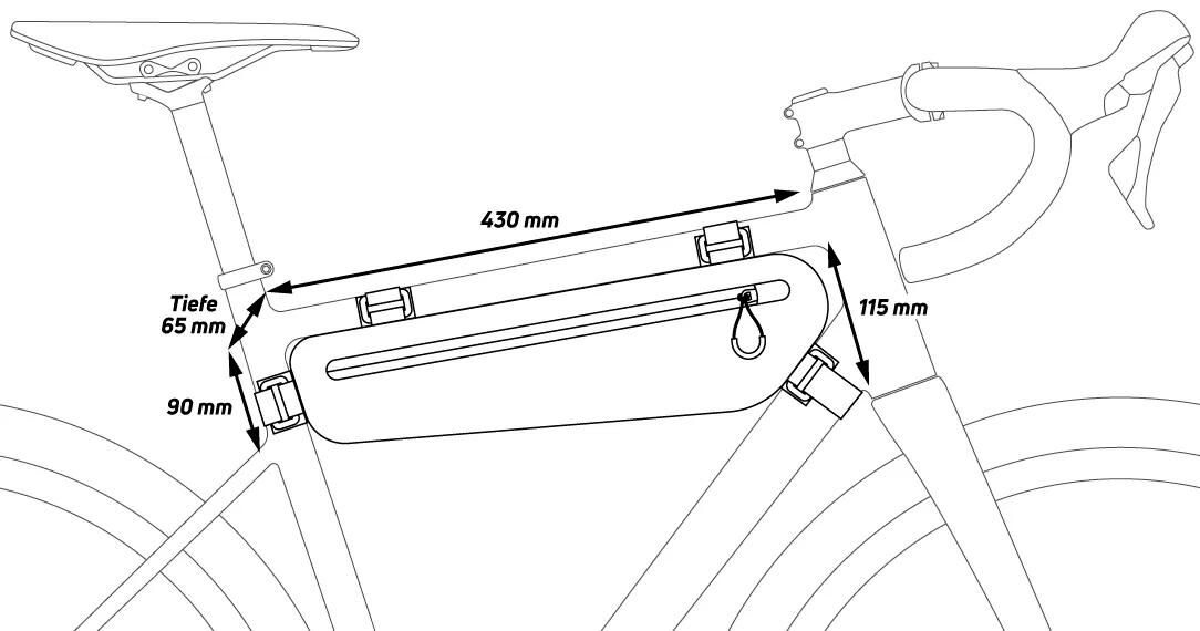 Zéfal Frame Bag Z Adventure C3 3.3L