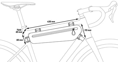 Zéfal Frame Bag Z Adventure C3 3.3L