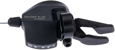 Shimano déclenche la cale. Indices sl-u6000 10sp à droite