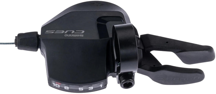 Shimano déclenche la cale. Indices sl-u6000 10sp à droite