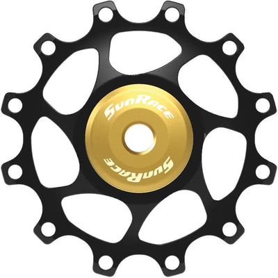 Derilleurwiel 12t Gold en alliage