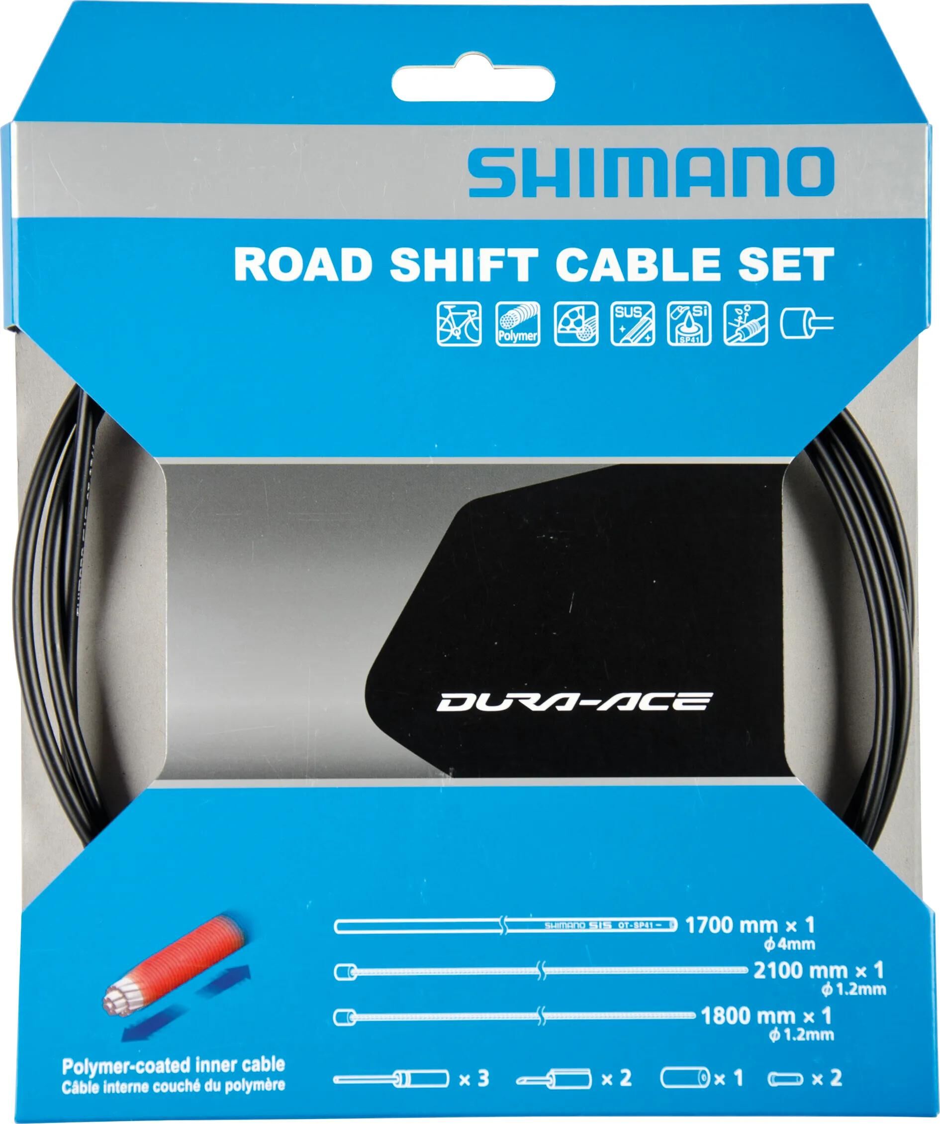 Shimano shim.derail.cab.set da bc9000 polymère bl.