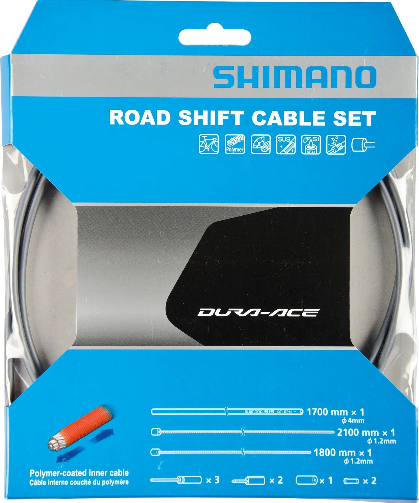 Shimano shim.derail.cab.set da bc9000 polymère Gr.