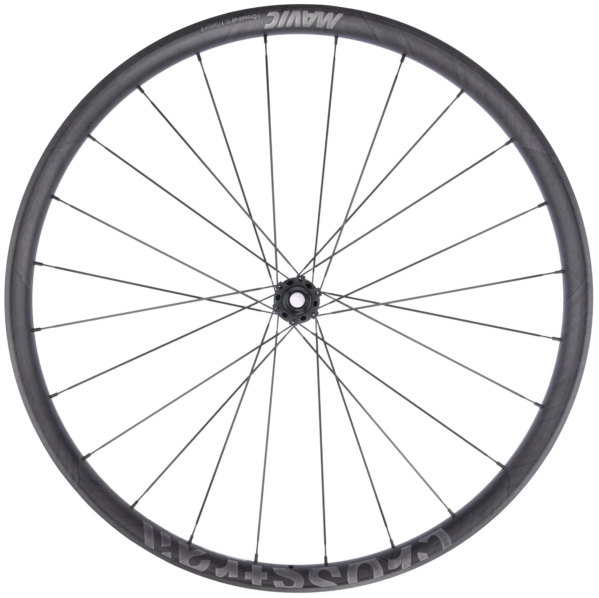 Roue avant Mavic crosstrail SL 29 disque carbone 6 boulons