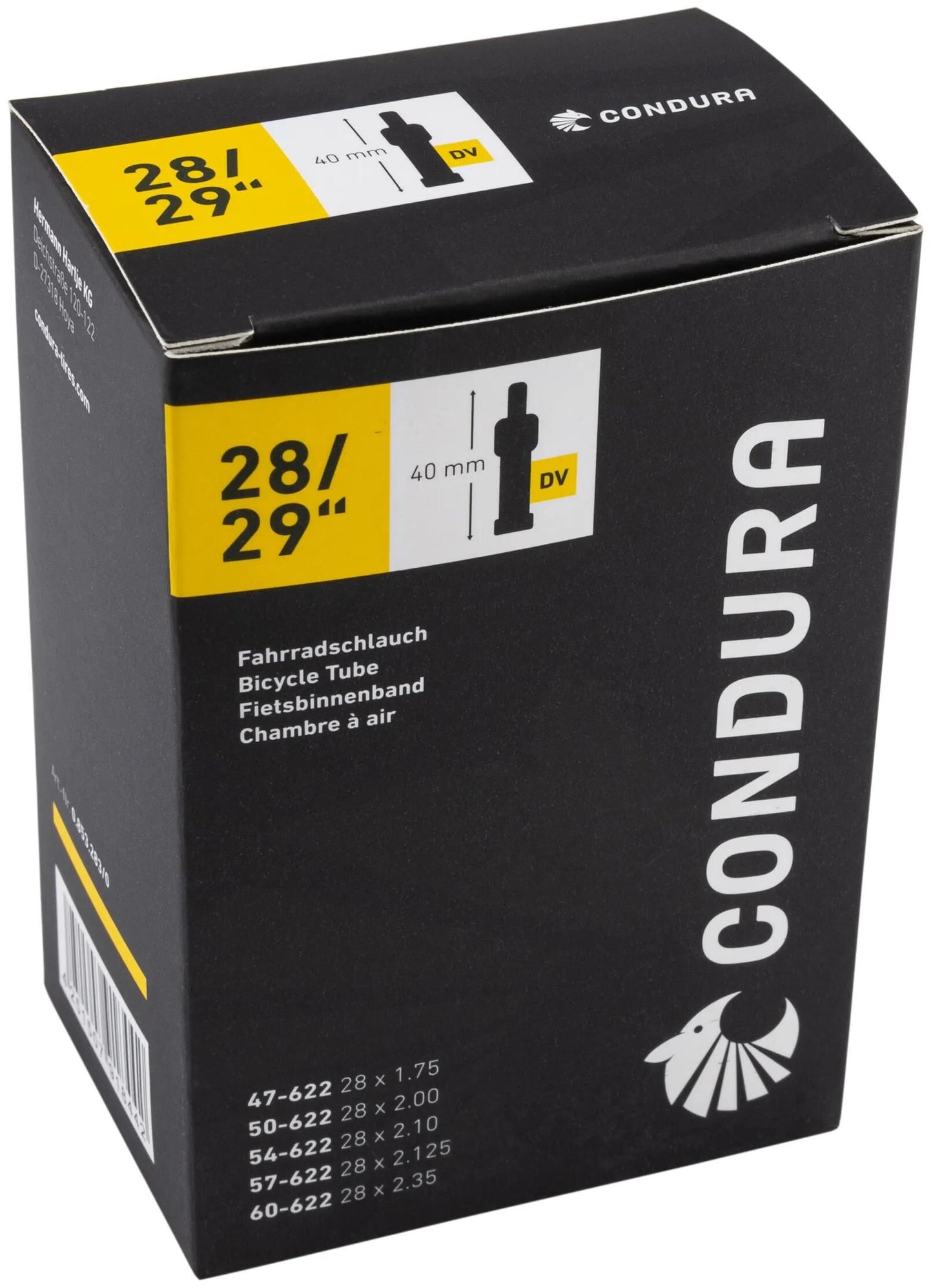 Tube intérieur condura - 28 29