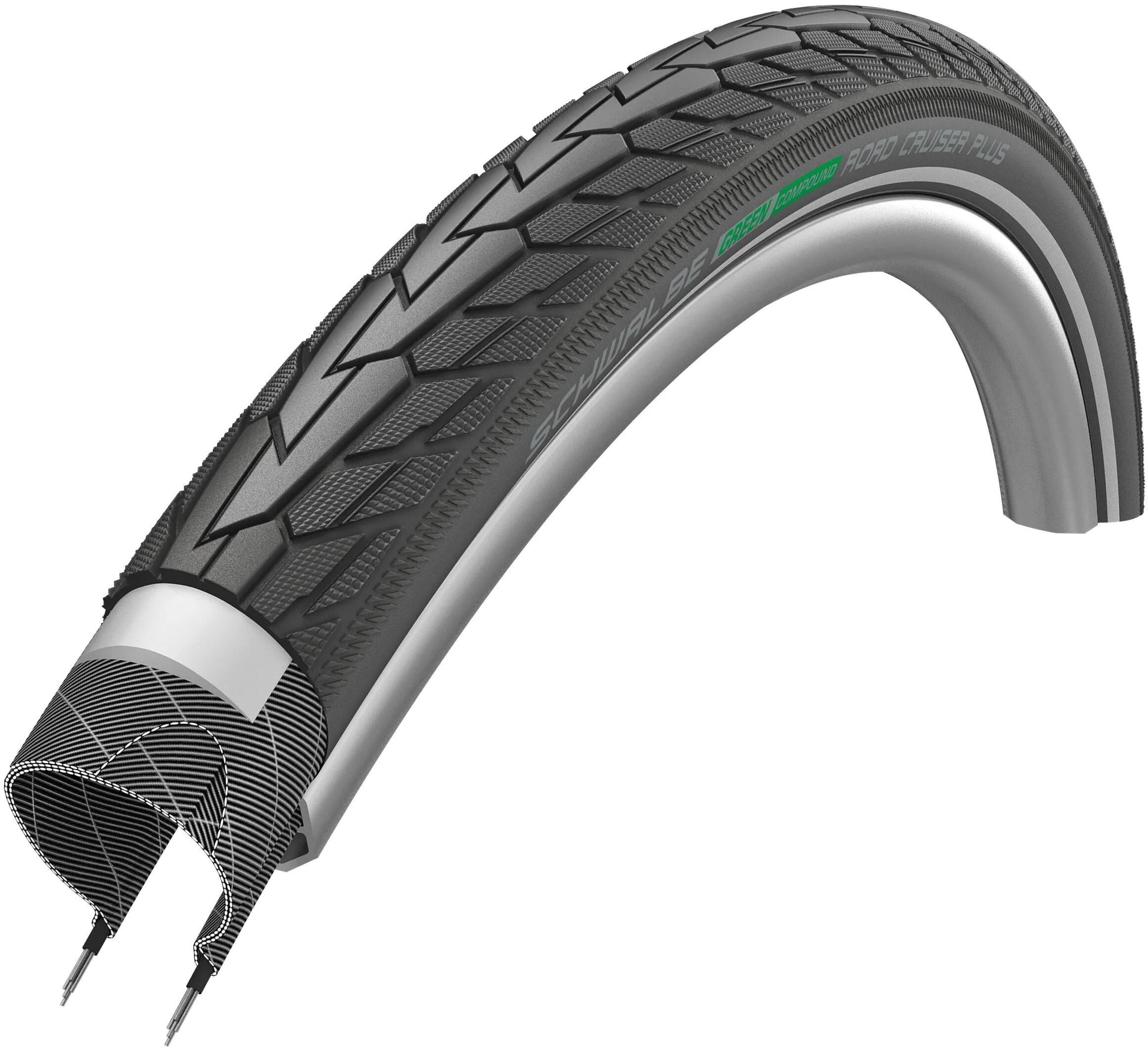 SCHWALBE Tire Road Cruiser plus 55-622 (28x2.15) noir