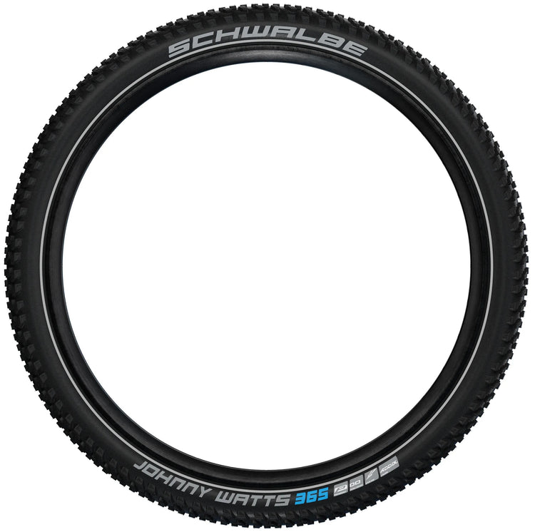 SCHWALBE JOHNNY WATTS 365 Raceguard Pliage Band 27.5x2.60 (65-584) Reflex noir
