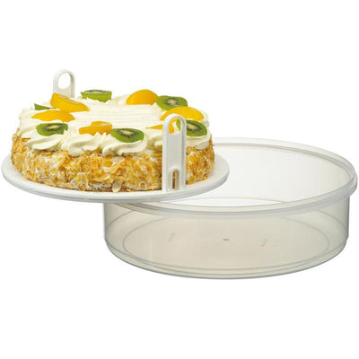 Sunware Sunware Club Cuisine Cake Box 35x12 cm bleu transparent
