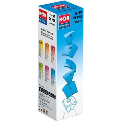 Geomag Kor Color couvre le bleu de 26 pièces