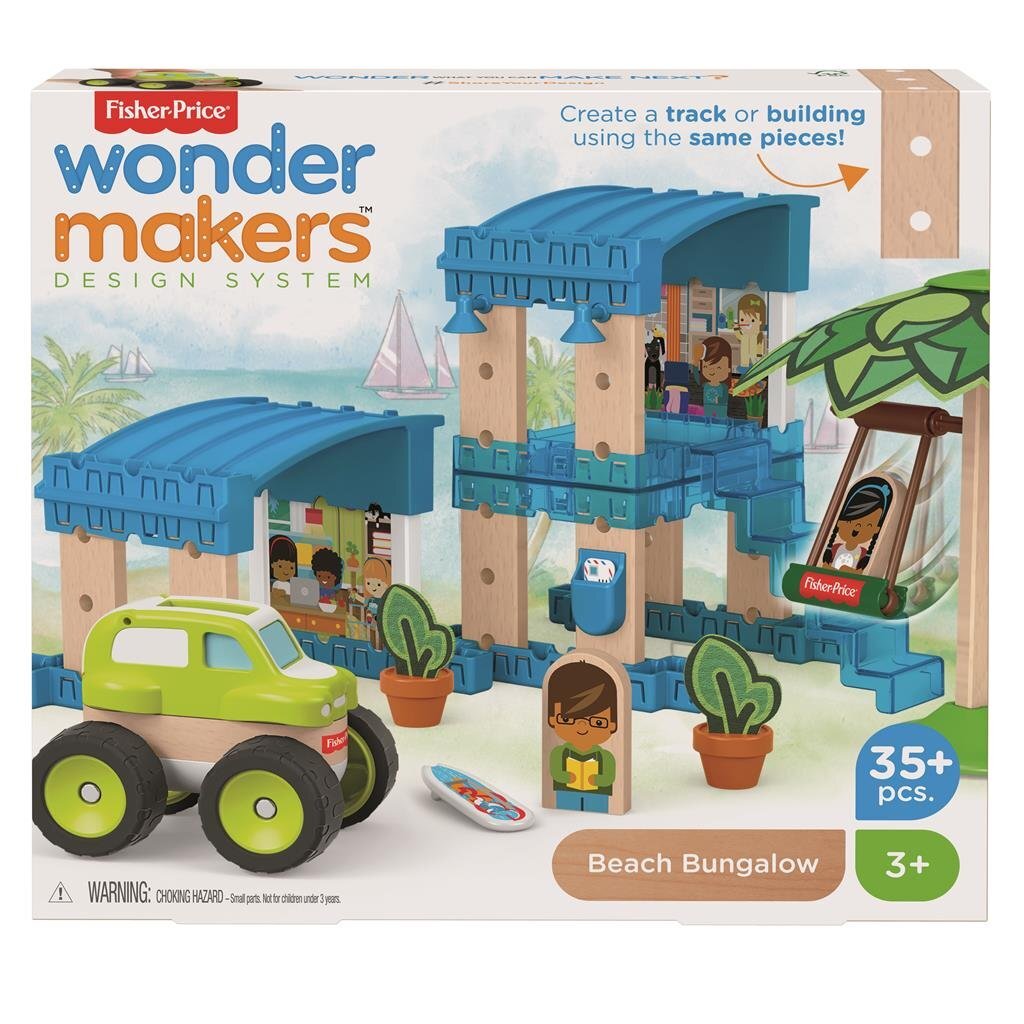 Fisher Price Wonder Makers Strandhuis 35 pièces