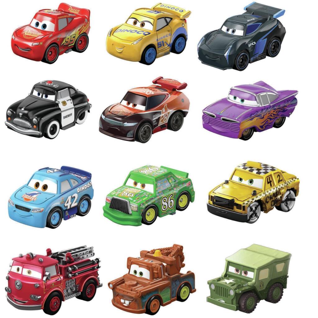 Voitures Disney Mini Racers assorties | 6 pièces