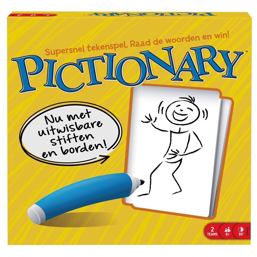 Mattel jeu de société pictural jeu néerlandais
