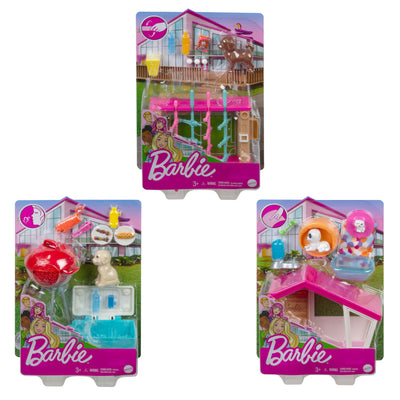 Barbie Mini Playset Hondhuis avec Dogje