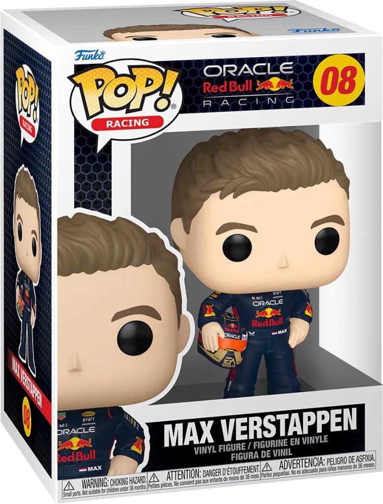 Funko Funko Pop! 1 Verstappen maximum avec casque