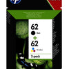 HP 62 SW et KL combipack n9j71ae