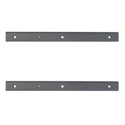 Neomounts Neomounts FPMA-SHO120 LCD Vesa Accident Strip, 10-32, 35 kg, 75x75 100x100mm, argent - afbeelding 1